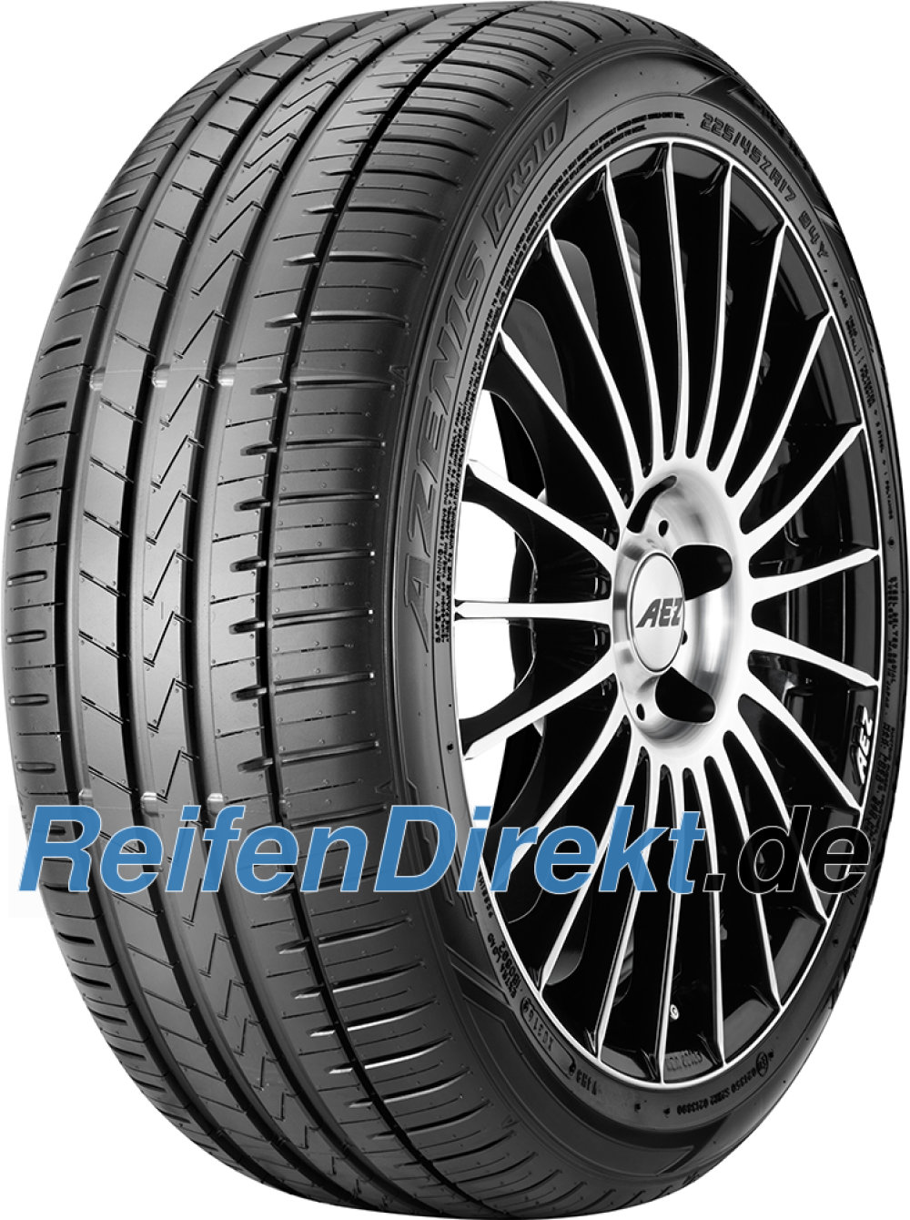 Falken AZENIS FK510 RUNFLAT ( 245/50 R18 104Y XL mit Felgenschutz (MFS), runflat BLK DOT2022 )