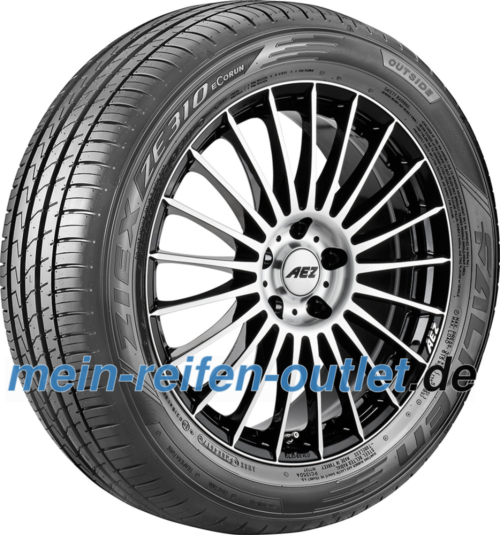 Falken Ziex ZE310 Ecorun 225/45 R18 95W Xl Ecorun Blk