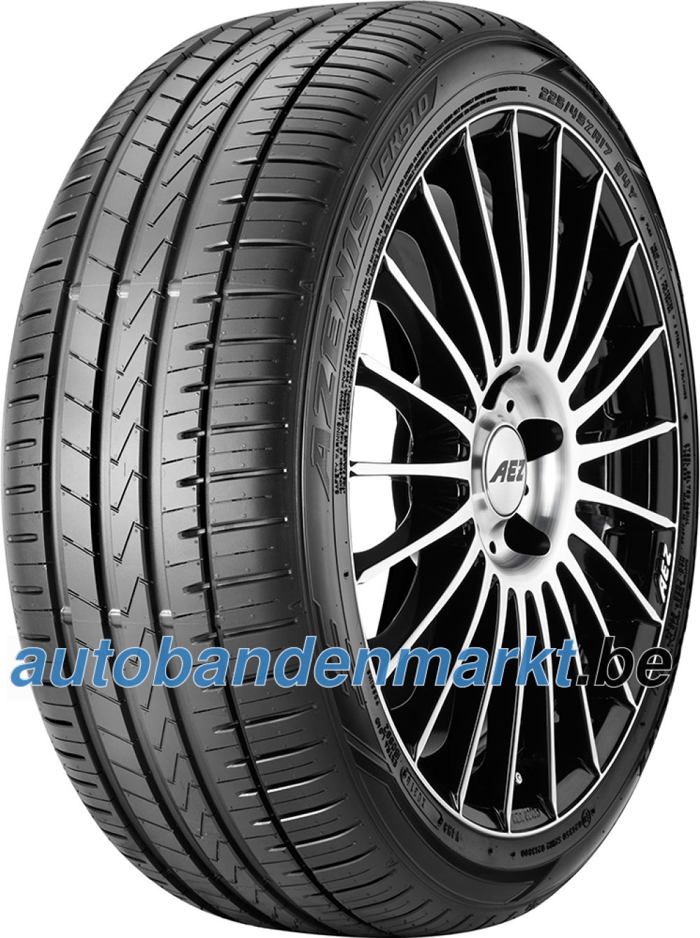Falken AZENIS FK510 ( 285/45 ZR21 (113Y) XL SUV, met velgrandbescherming (MFS) BLK )