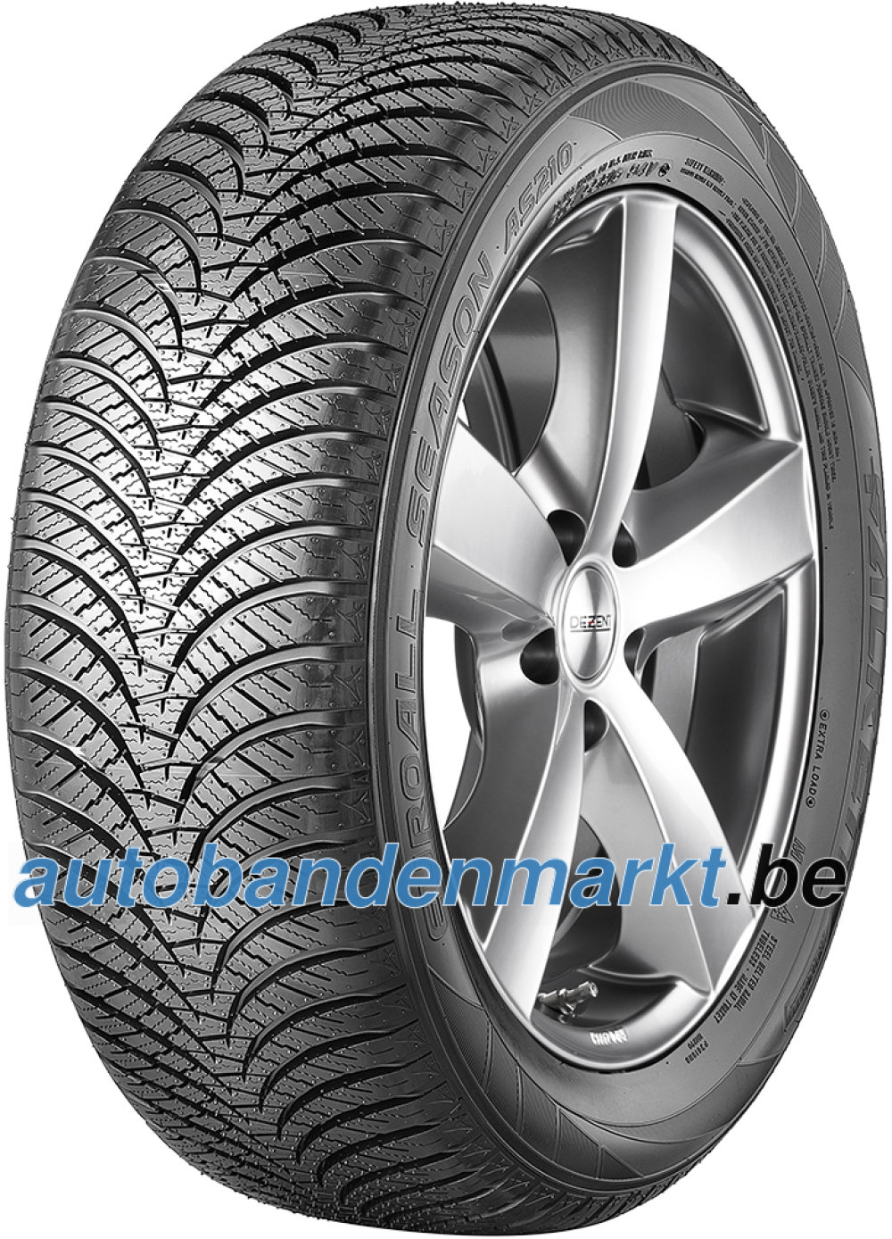 Falken EUROALL SEASON AS210 ( 205/45 R17 88V XL, met velgrandbescherming (MFS) BLK )