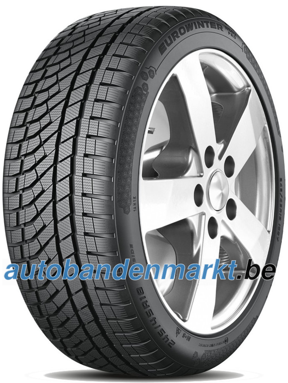 Falken EUROWINTER HS02PRO ( 225/40 R19 93W XL, met velgrandbescherming (MFS) NBLK )