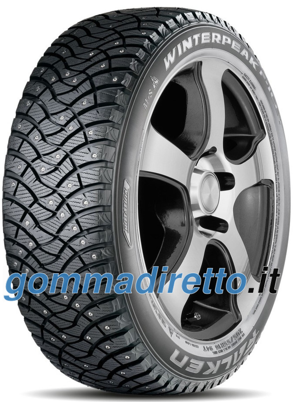 Image of        Falken WINTERPEAK F-ICE 1 ( 225/45 R18 95T XL, pneumatico chiodato )