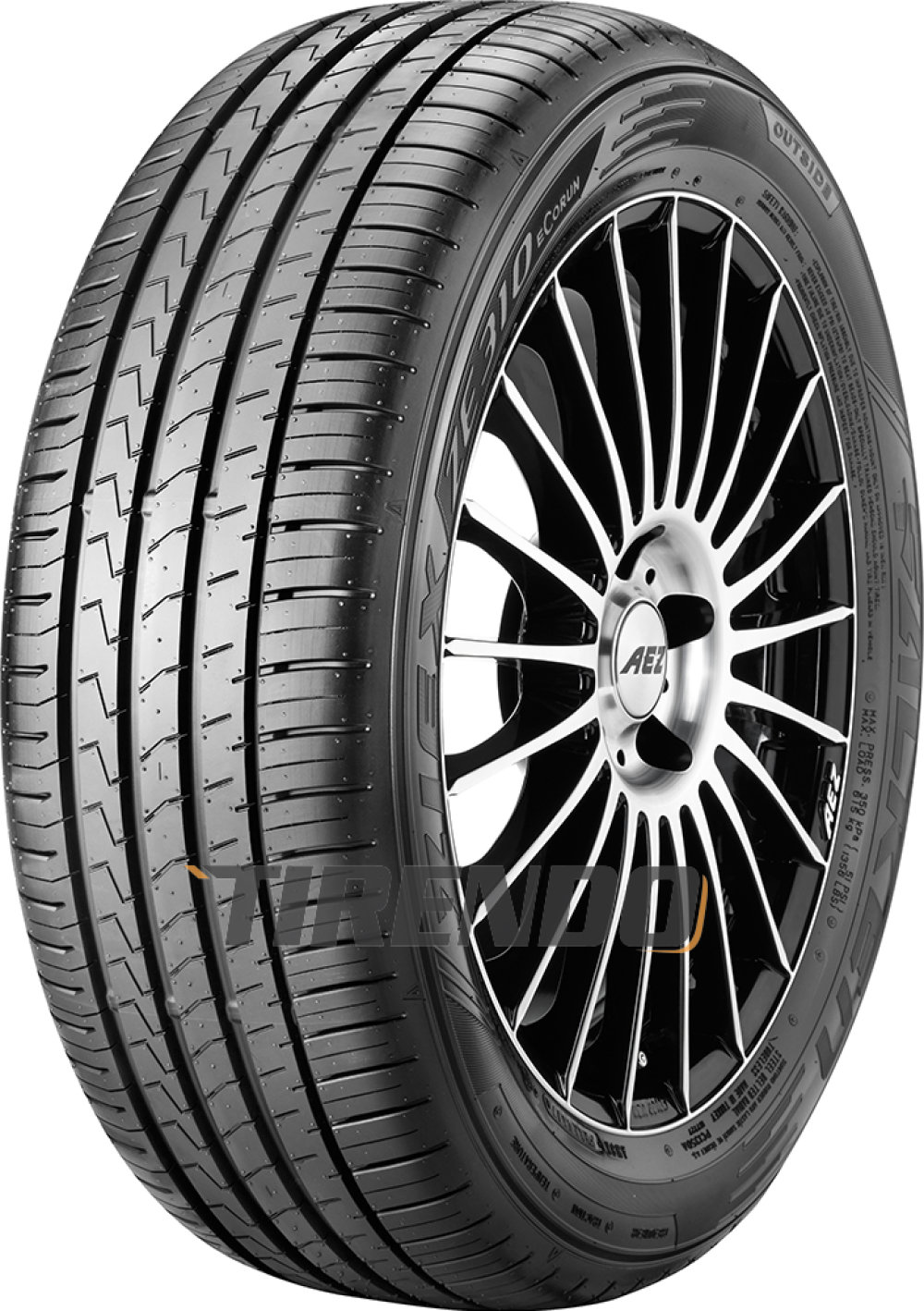 ZIEX ZE310 ECORUN FEXM ( 205/45 R17 88W XL Ecorun, runflat BLK )