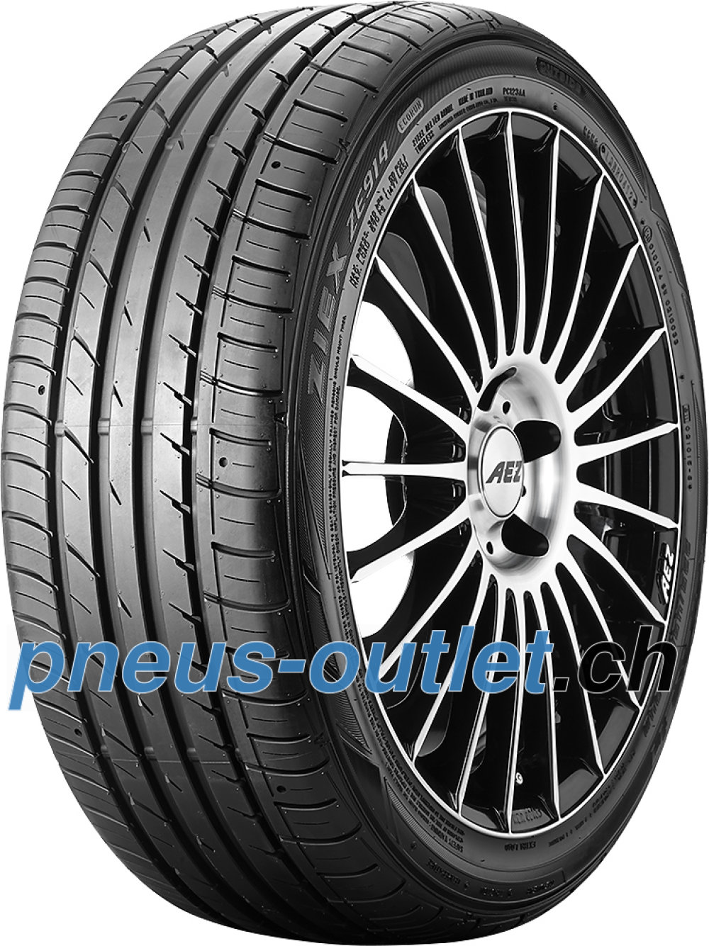Falken Ziex ZE914 Ecorun ( 195/40 R16 80V XL avec protège-jante (MFS) ) Falken Ziex ZE914 Ecorun ( 195/40 R16 80V XL avec protège-jante (MFS) )