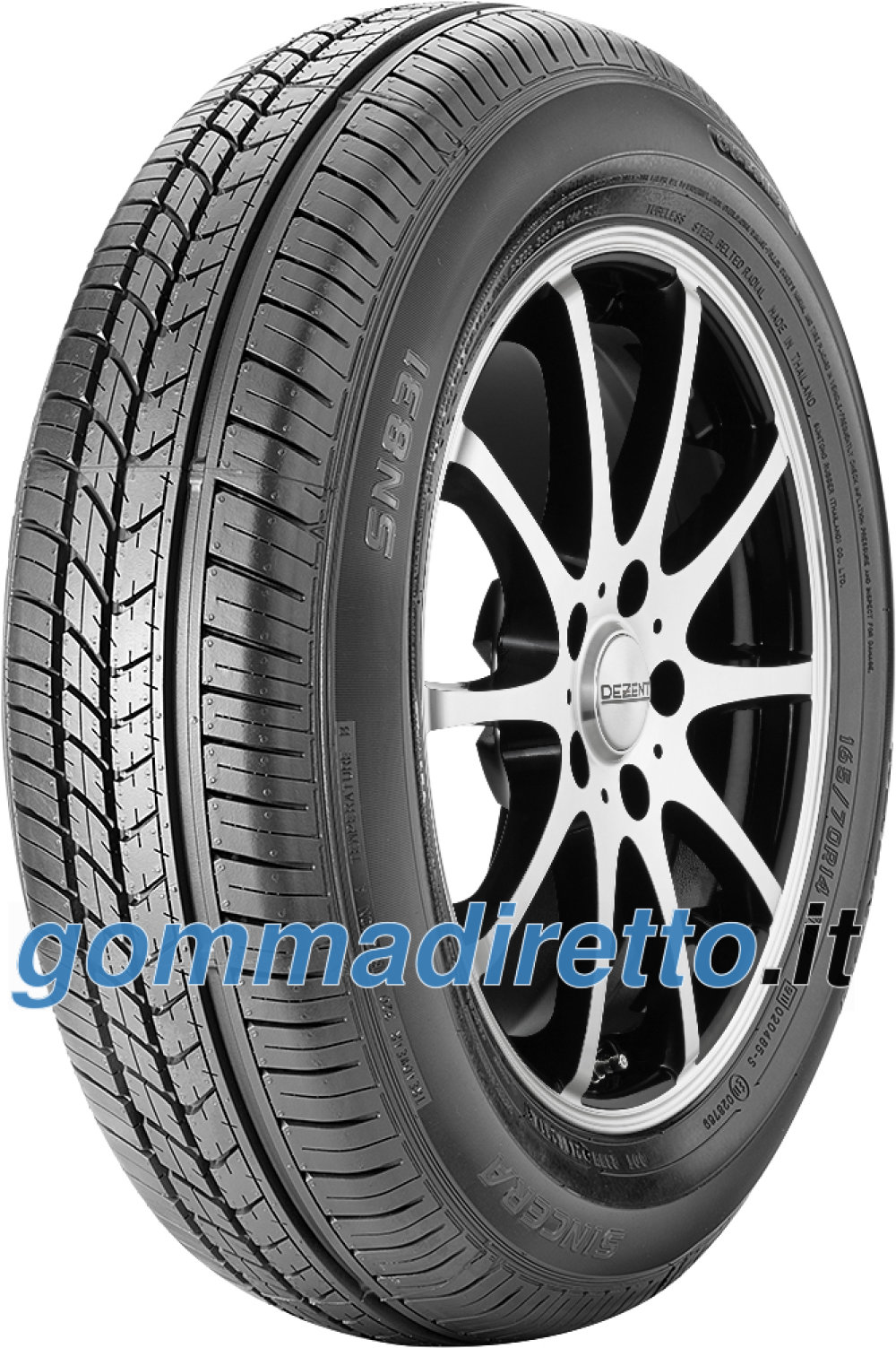 155/65R14 75S FALKEN SINCERA 2019年製 バリ山4本セット スチール