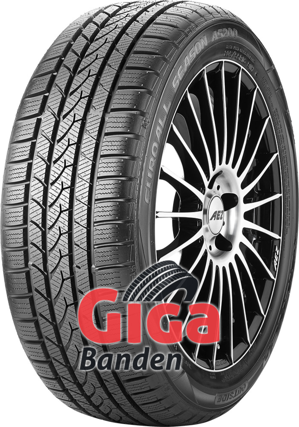 Falken Euro All Season AS200 ( 215/55 R17 98V XL , met velgrandbescherming (MFS) ) Falken Euro All Season AS200 ( 215/55 R17 98V XL , met velgrandbescherming (MFS) )