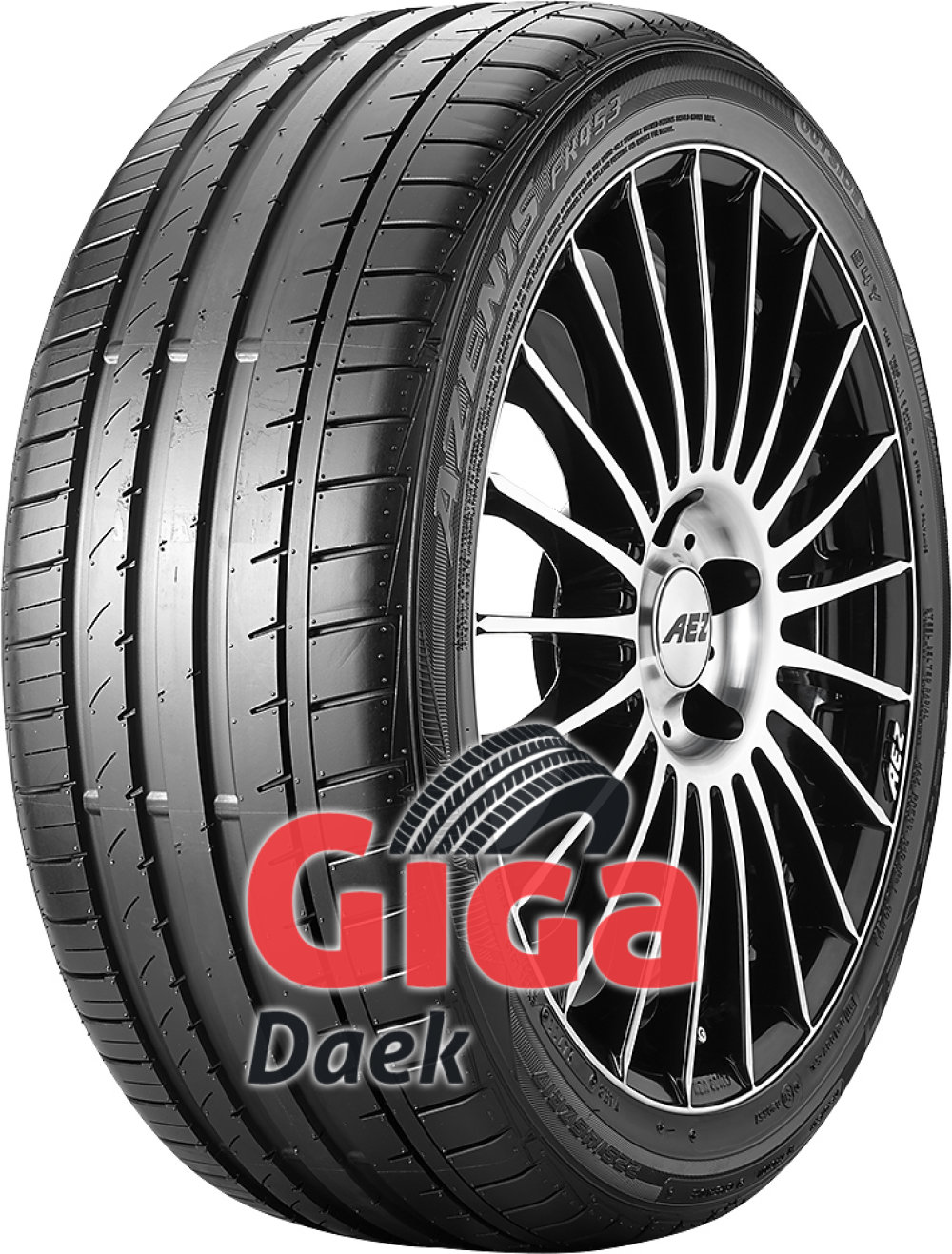 Falken Azenis FK453 ( 235/35 ZR19 (91Y) XL med fælgbeskyttelse (MFS) ) Falken Azenis FK453 ( 235/35 ZR19 (91Y) XL med fælgbeskyttelse (MFS) )