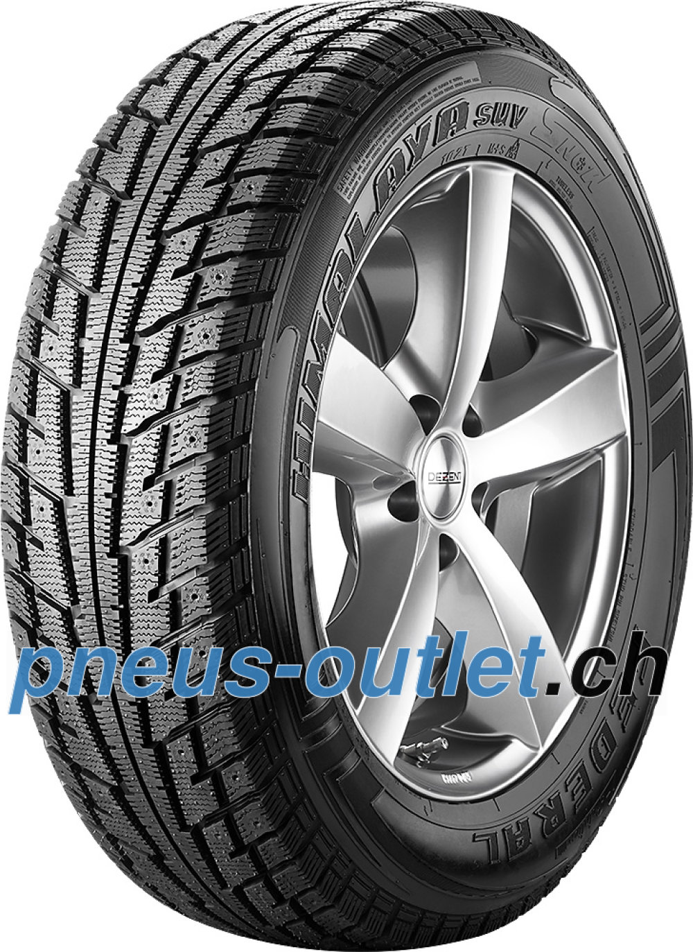Federal Himalaya ( 225/65 R17 102T Clouté, SUV, avec protège-jante (MFS) ) Federal Himalaya ( 225/65 R17 102T Clouté, SUV, avec protège-jante (MFS) )