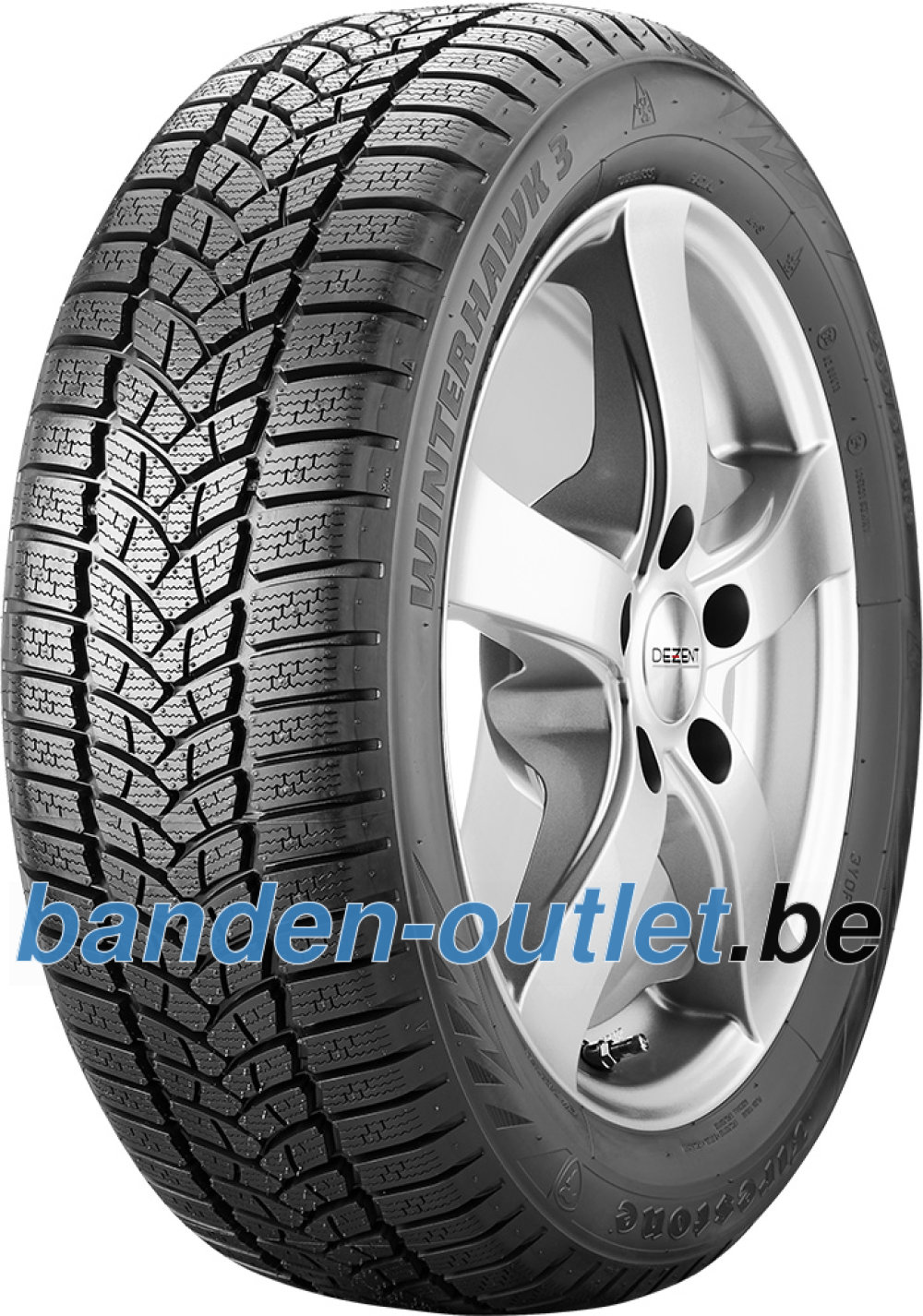 Firestone Winterhawk 3 ( 225/50 R17 98H XL , met velgrandbescherming (MFS) ) Firestone Winterhawk 3 ( 225/50 R17 98H XL , met velgrandbescherming (MFS) )