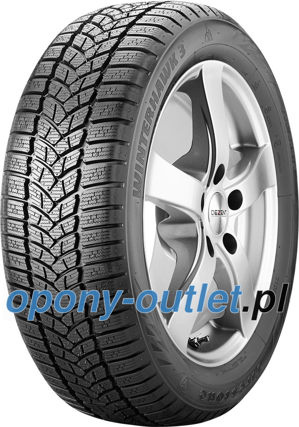 Firestone Winterhawk 3 ( 235/45 R17 97V XL , osłona felgi (MFS) ) Firestone Winterhawk 3 ( 235/45 R17 97V XL , osłona felgi (MFS) )