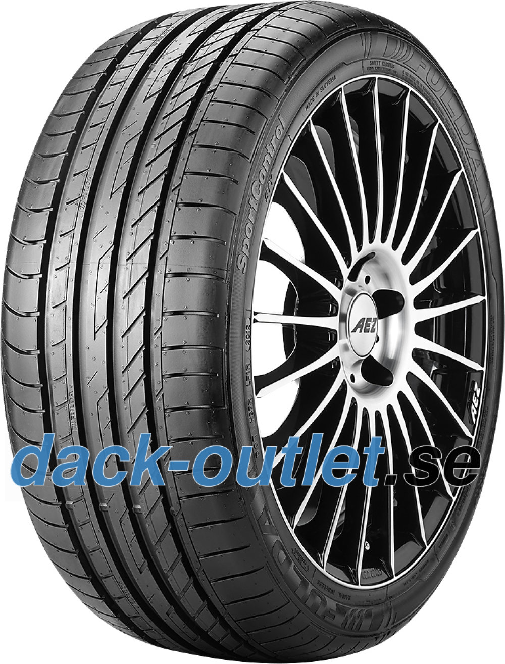 Fulda SportControl ( 255/45 R18 103Y XL med fälg skyddslist (MFS) ) Fulda SportControl ( 255/45 R18 103Y XL med fälg skyddslist (MFS) )