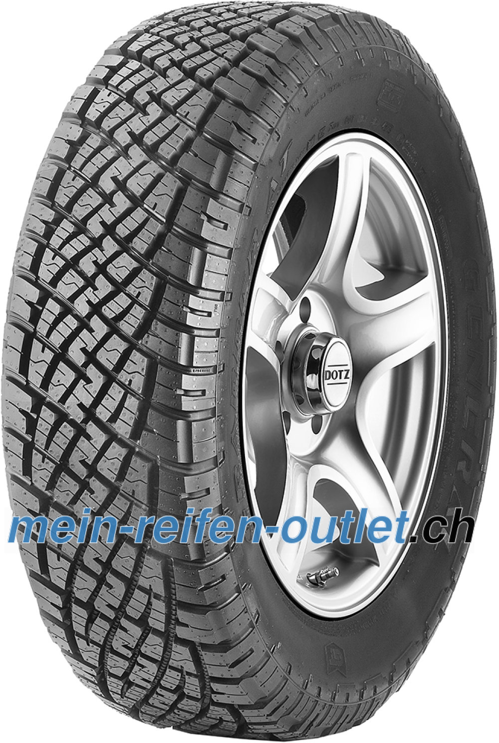 General GRABBER AT ( 255/60 R18 112H XL , mit Felgenrippe ) General GRABBER AT ( 255/60 R18 112H XL , mit Felgenrippe )
