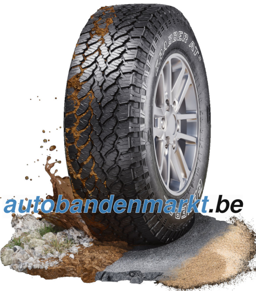 General GRABBER AT3 ( LT265/60 R18 119/116S 10PR, met velgrandbescherming )