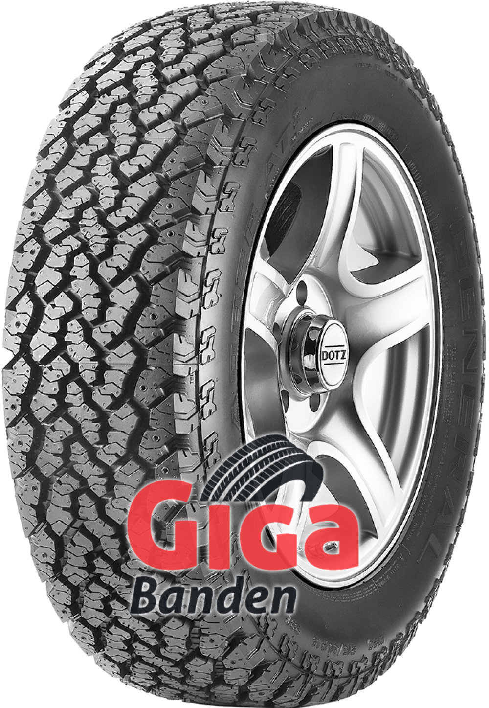 General GRABBER AT2 ( LT31x10.50 R15 109S ,met velgrandbescherming OWL ) General GRABBER AT2 ( LT31x10.50 R15 109S ,met velgrandbescherming OWL )