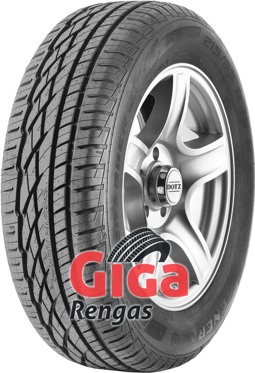 General GRABBER GT ( 205/80 R16 104T XL , vannealueen ripalla ) General GRABBER GT ( 205/80 R16 104T XL , vannealueen ripalla )