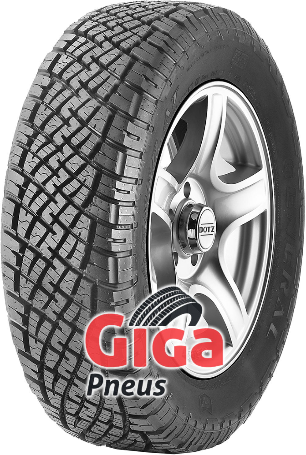 General GRABBER AT ( 235/75 R15 109S XL avec rebord protecteur de jante OWL ) General GRABBER AT ( 235/75 R15 109S XL avec rebord protecteur de jante OWL )