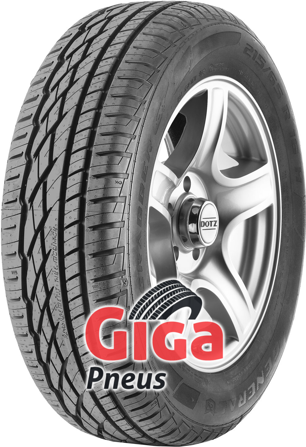 General GRABBER GT ( 215/65 R16 98H , com bordo da jante saliente ) General GRABBER GT ( 215/65 R16 98H , com bordo da jante saliente )
