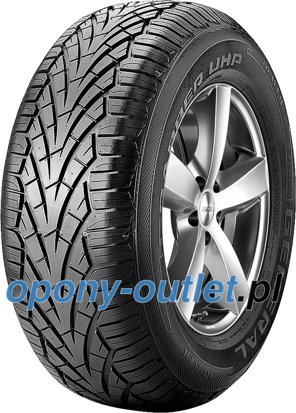 General GRABBER UHP ( 275/70 R16 114T , z paskiem osłaniającym felgę ) General GRABBER UHP ( 275/70 R16 114T , z paskiem osłaniającym felgę )