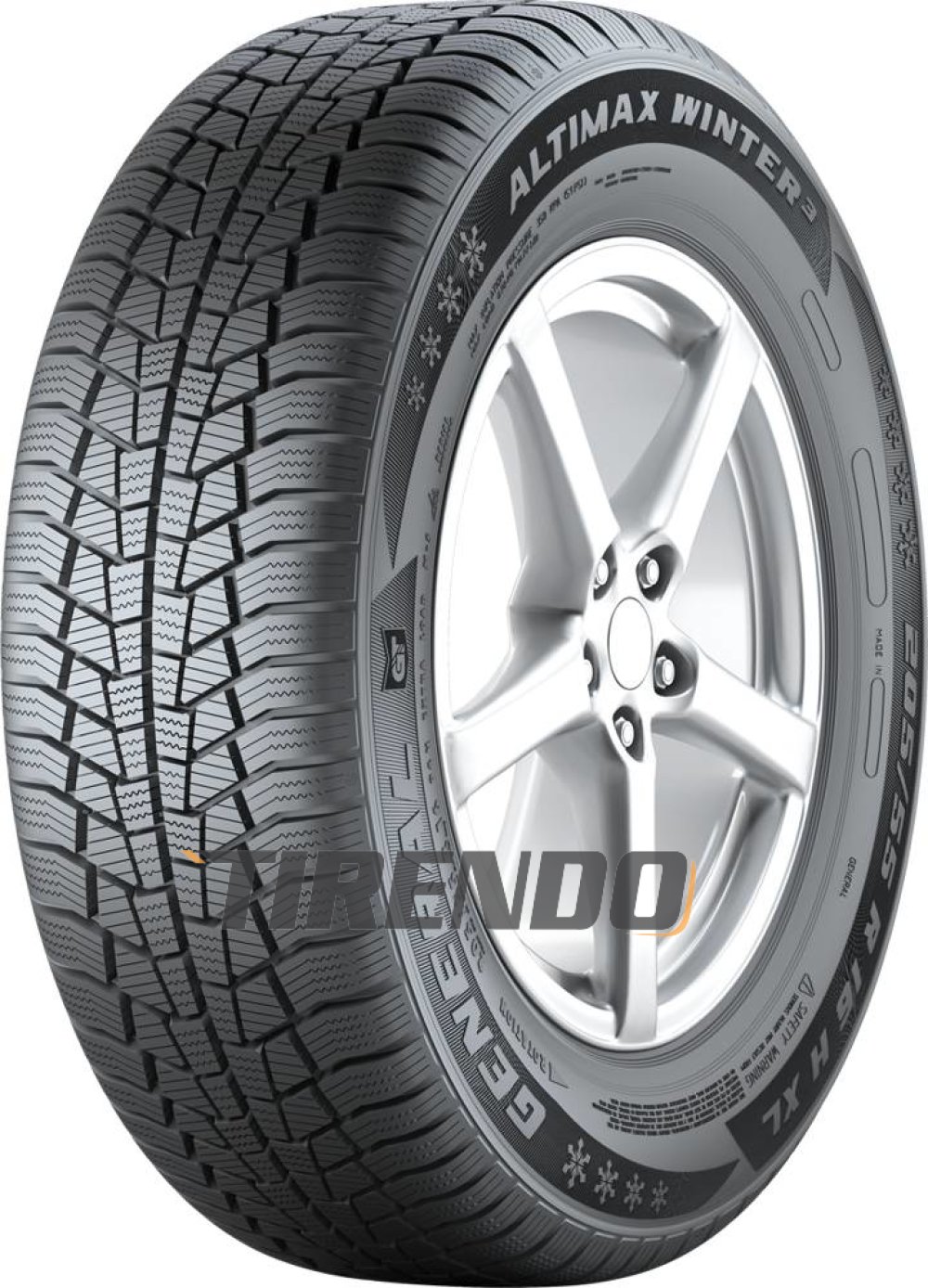 Image of General Altimax Winter 3 ( 155/70 R13 75T )