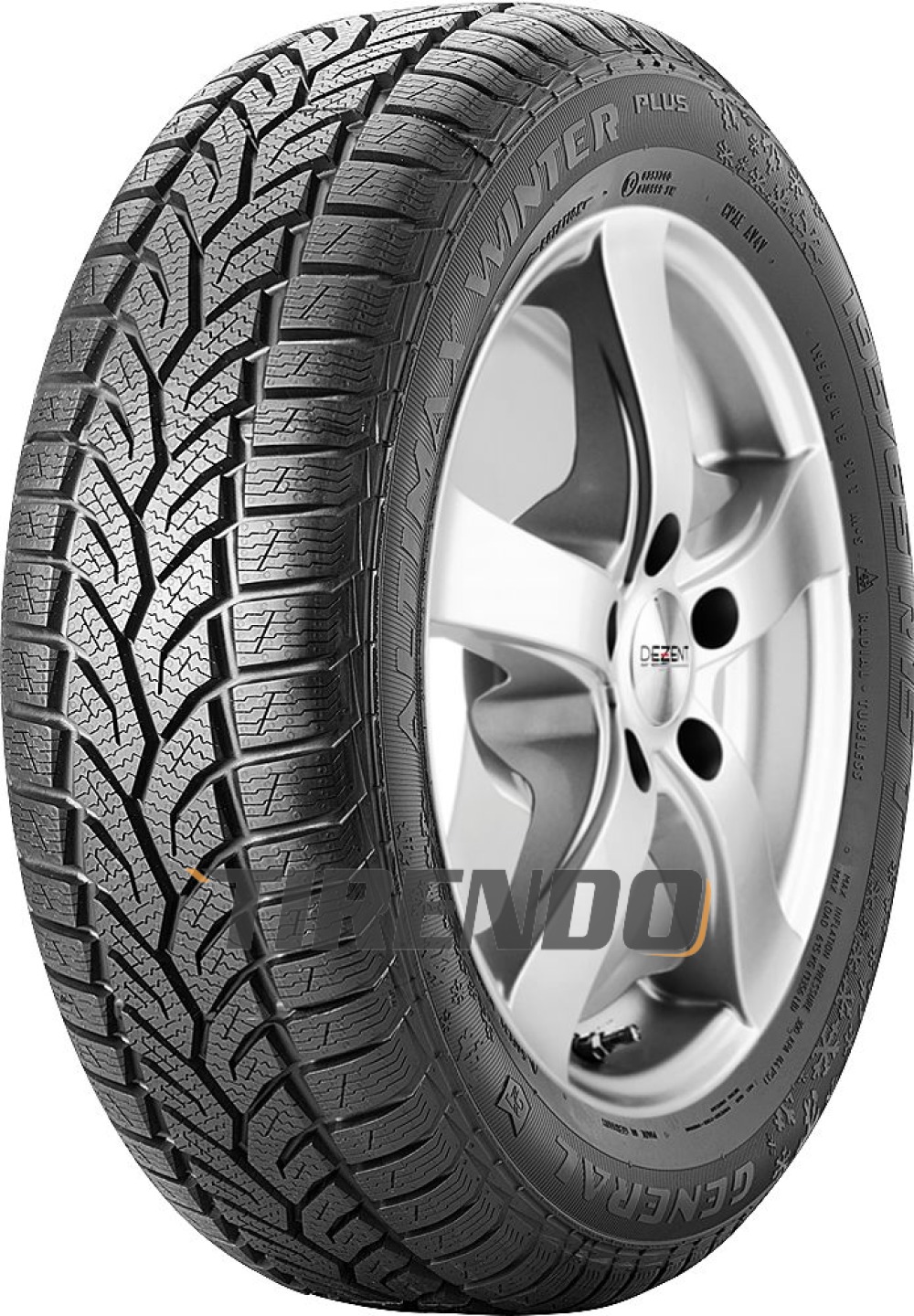 Image of General Altimax Winter Plus ( 185/60 R14 82T )
