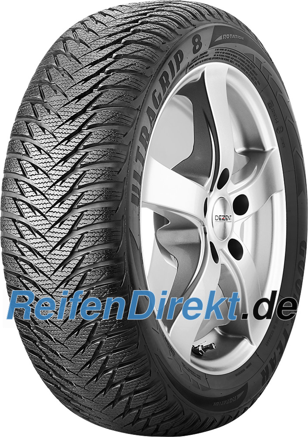 5452000642516 - Goodyear UltraGrip 8 ROF 195 55 R16 87H * runflat