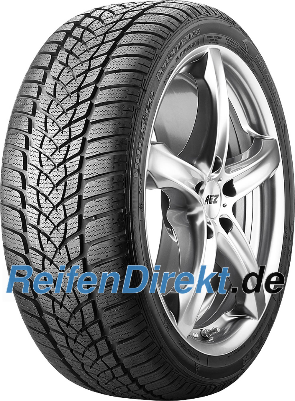 5452001092211 - Goodyear UltraGrip Performance 2 ROF 255 50 R21 106H * runflat