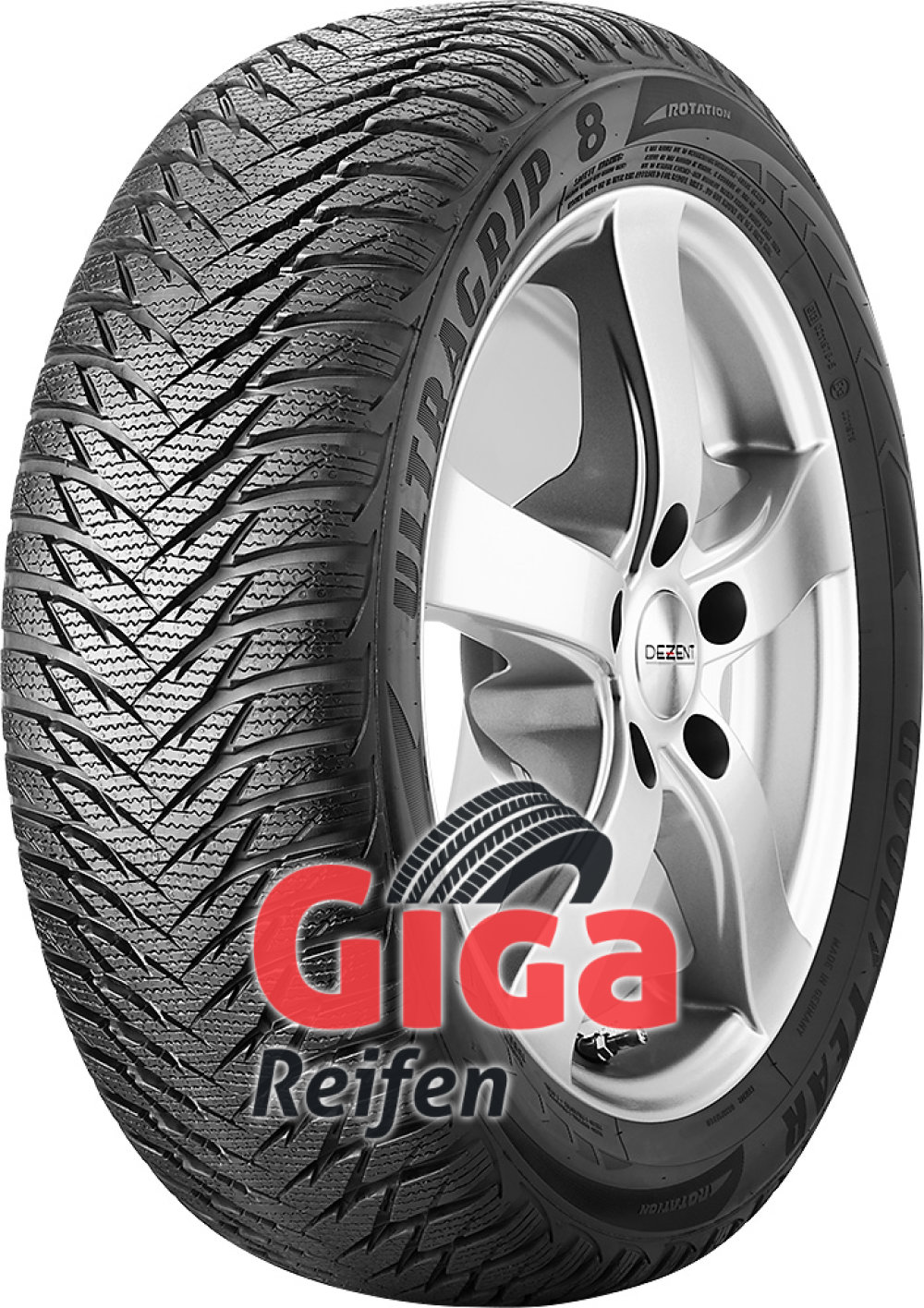Goodyear UltraGrip 8 ( 205/55 R16 91H , mit Felgenschutz (MFS) ) Goodyear UltraGrip 8 ( 205/55 R16 91H , mit Felgenschutz (MFS) )