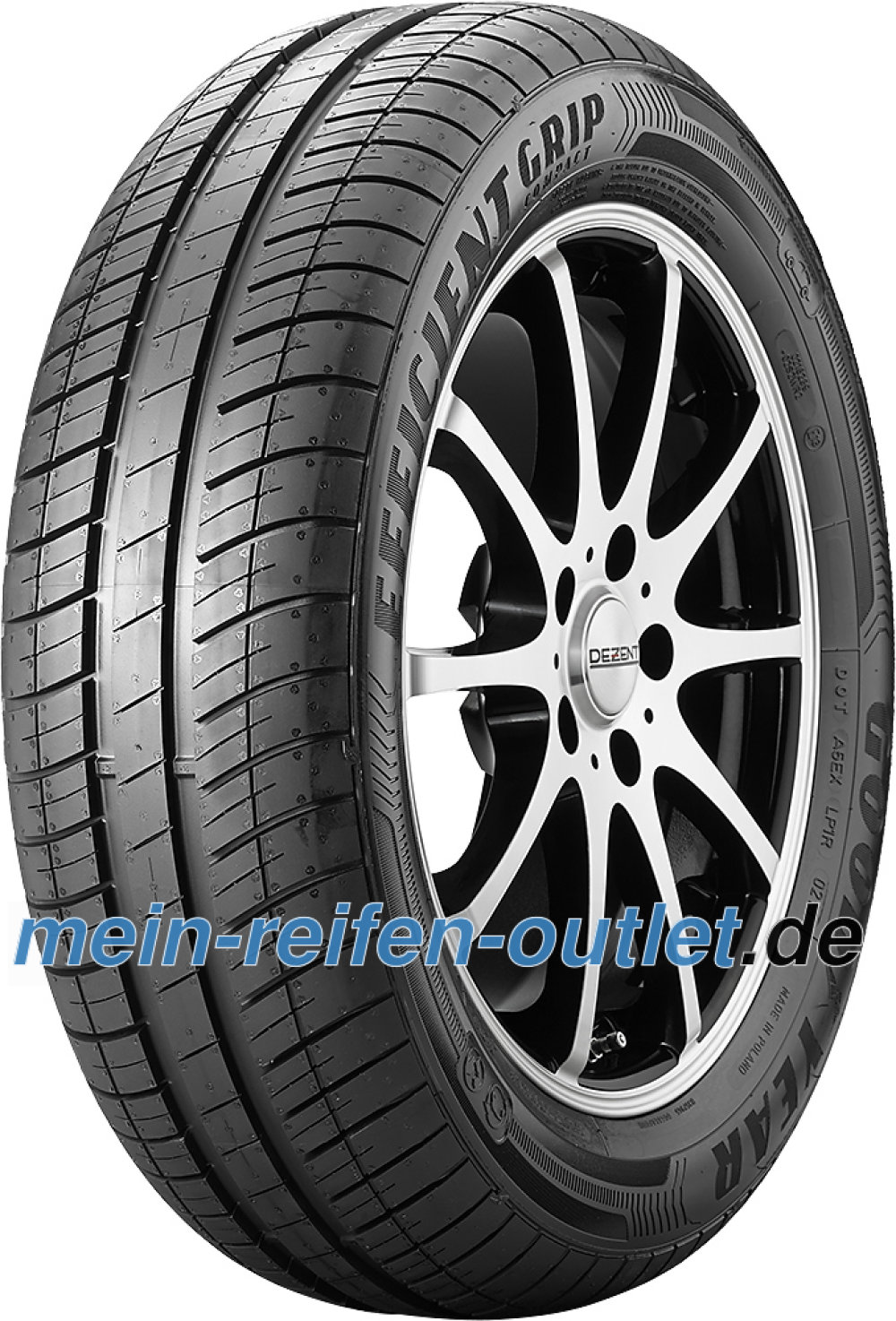 Goodyear EfficientGrip Compact ( 165/65 R15 81T ) Goodyear EfficientGrip Compact ( 165/65 R15 81T )