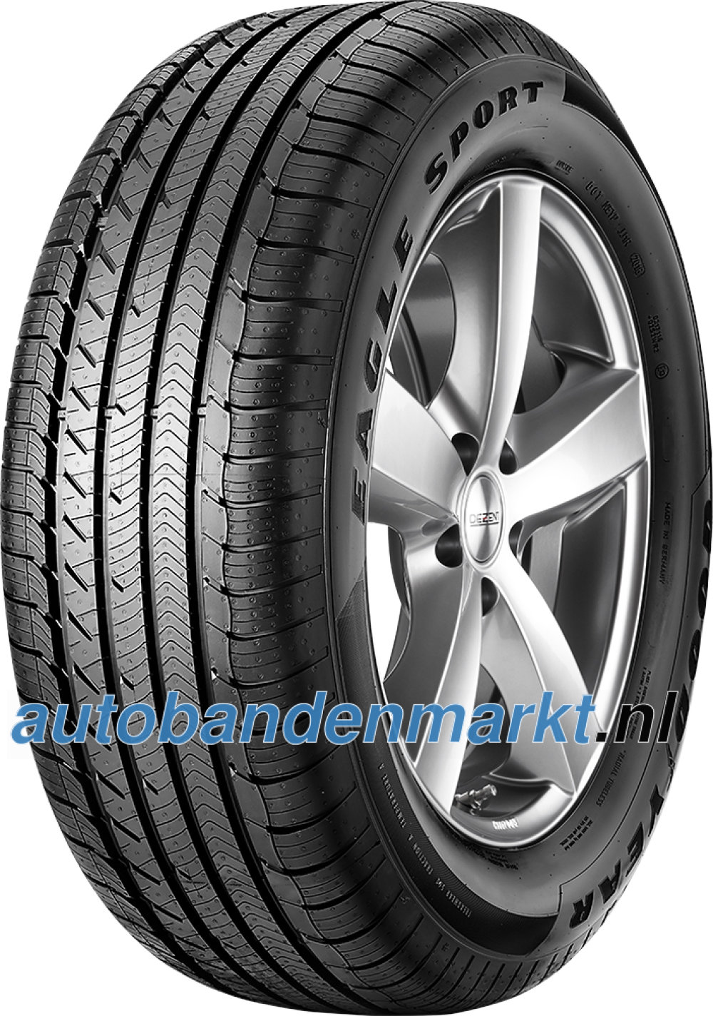 Afbeelding van Goodyear Eagle Sport All-Season ( 245/50 R20 105V XL EVR, J, met velgrandbescherming (MFS) )