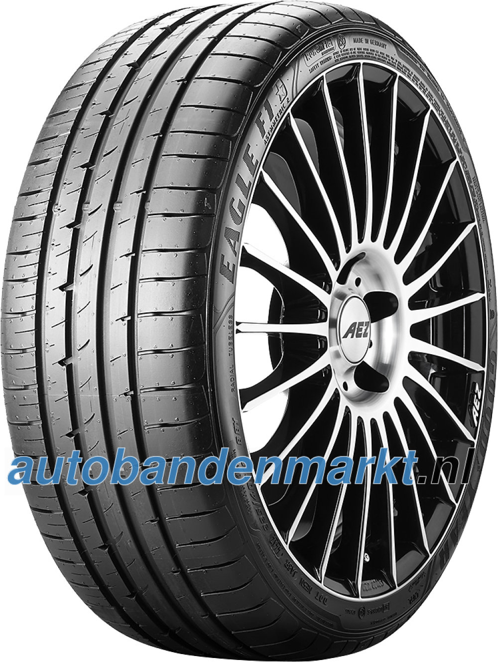 Afbeelding van Goodyear Eagle F1 Asymmetric 2 ROF ( 275/35 R20 102Y XL EVR, MOExtended, SCT, met velgrandbescherming (MFS), runflat )