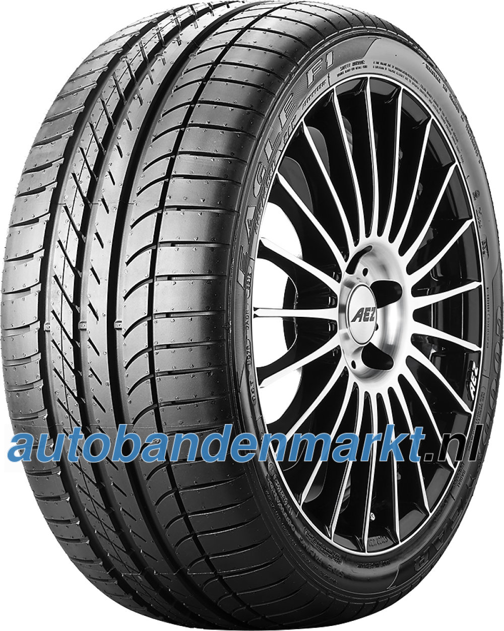 Afbeelding van Goodyear Eagle F1 Asymmetric ( 265/40 R20 104Y XL AO, EVR, met velgrandbescherming (MFS) )
