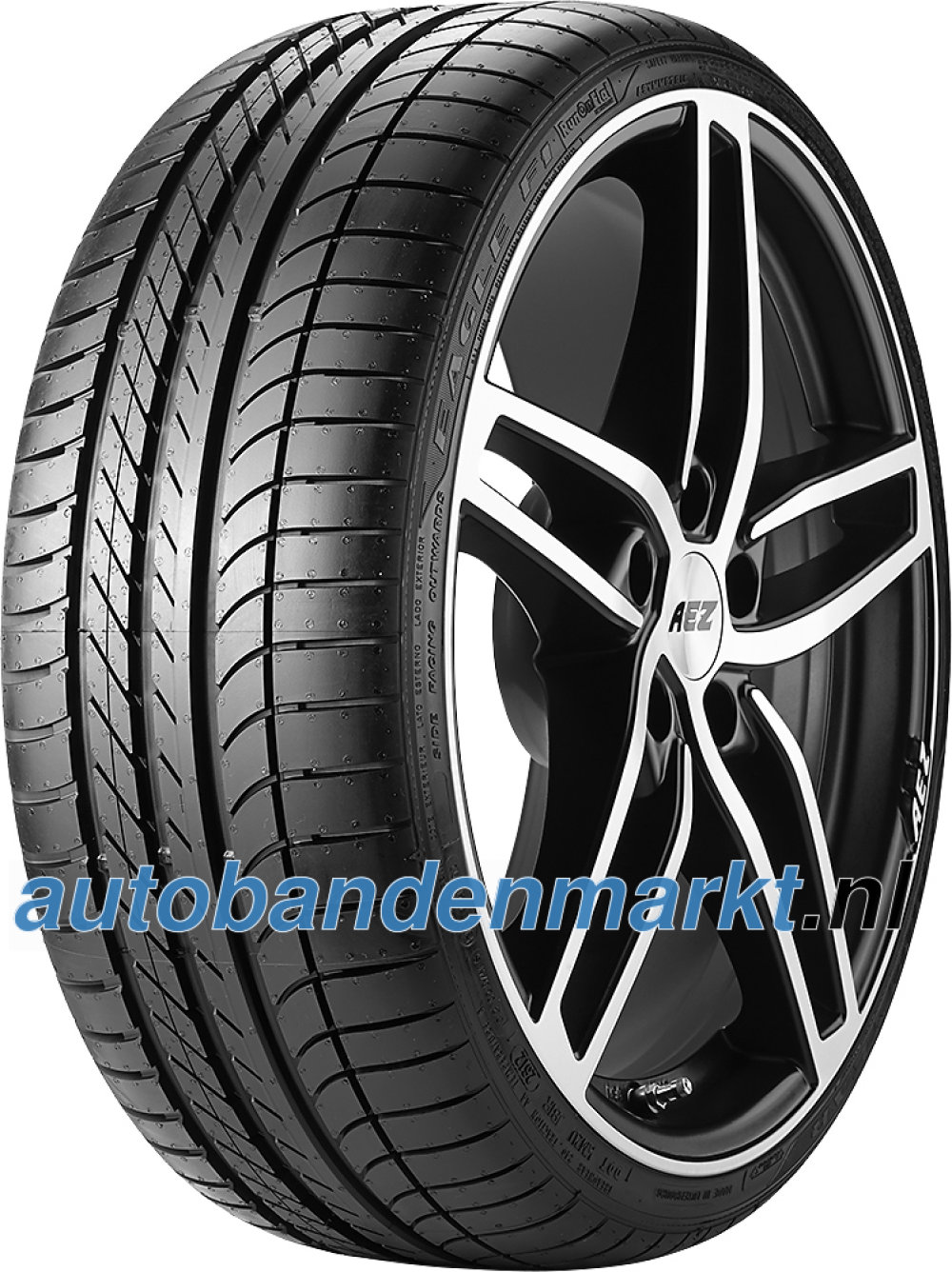 Afbeelding van Goodyear Eagle F1 Asymmetric ROF ( 275/40 R20 106W XL *, EVR, SUV, met velgrandbescherming (MFS), runflat )