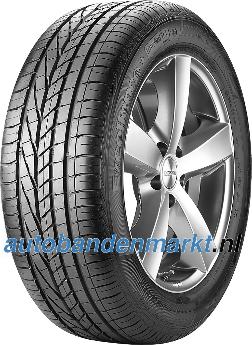 Afbeelding van Goodyear Excellence ROF ( 275/35 R20 102Y XL *, met velgrandbescherming (MFS), runflat )