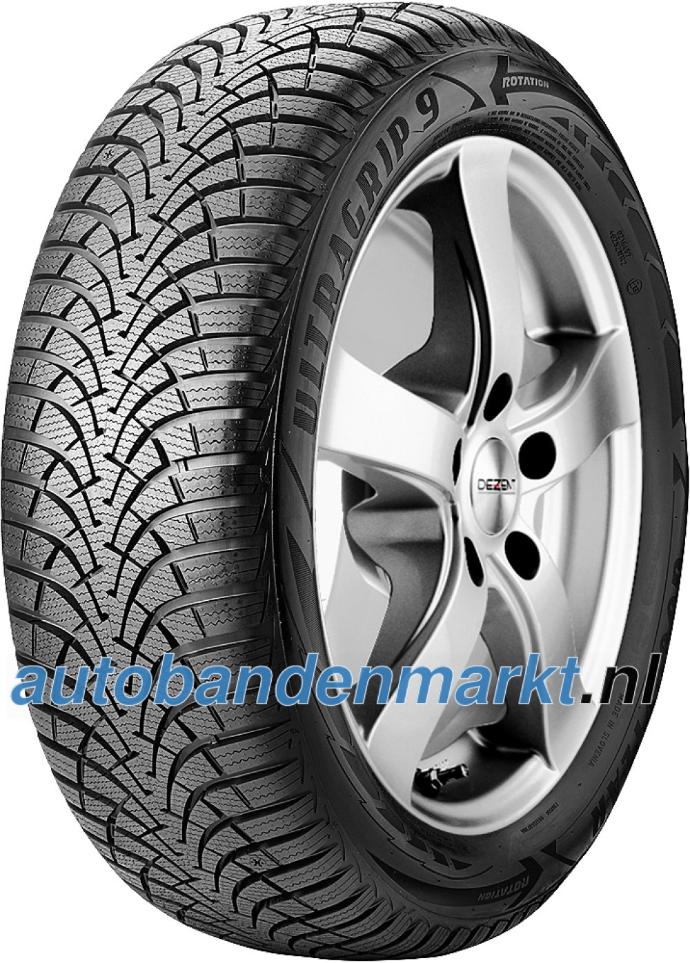 Afbeelding van Goodyear UltraGrip 9 ( 165/65 R15 81T )