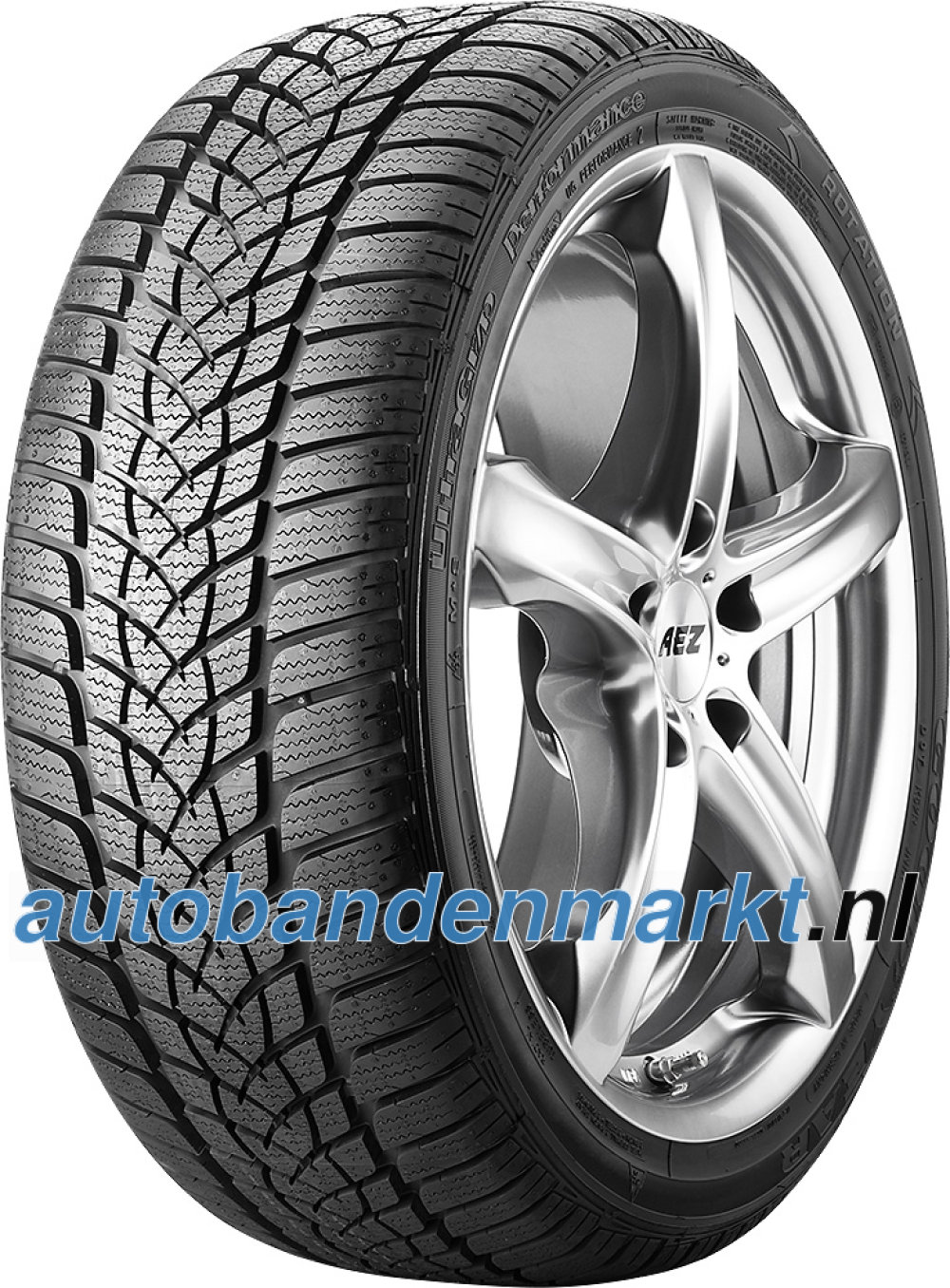 Afbeelding van Goodyear UltraGrip Performance 2 ( 225/55 R17 97H * )
