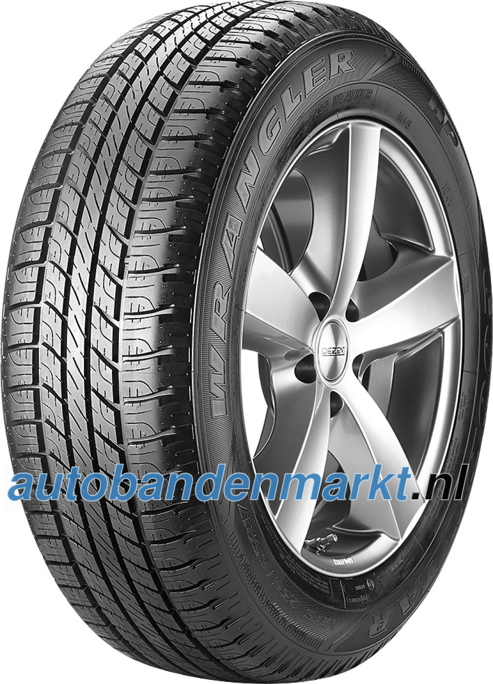 Afbeelding van Goodyear Wrangler HP All Weather ( 275/65 R17 115H, met velgrandbescherming (MFS) )