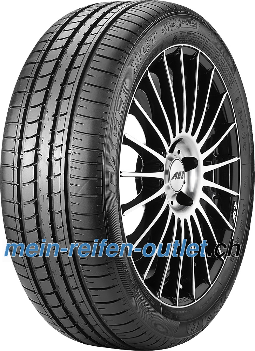 Goodyear Eagle NCT 5 Asymmetric ROF ( 225/45 R17 91W *, mit Felgenschutz (MFS), runflat ) Goodyear Eagle NCT 5 Asymmetric ROF ( 225/45 R17 91W *, mit Felgenschutz (MFS), runflat )