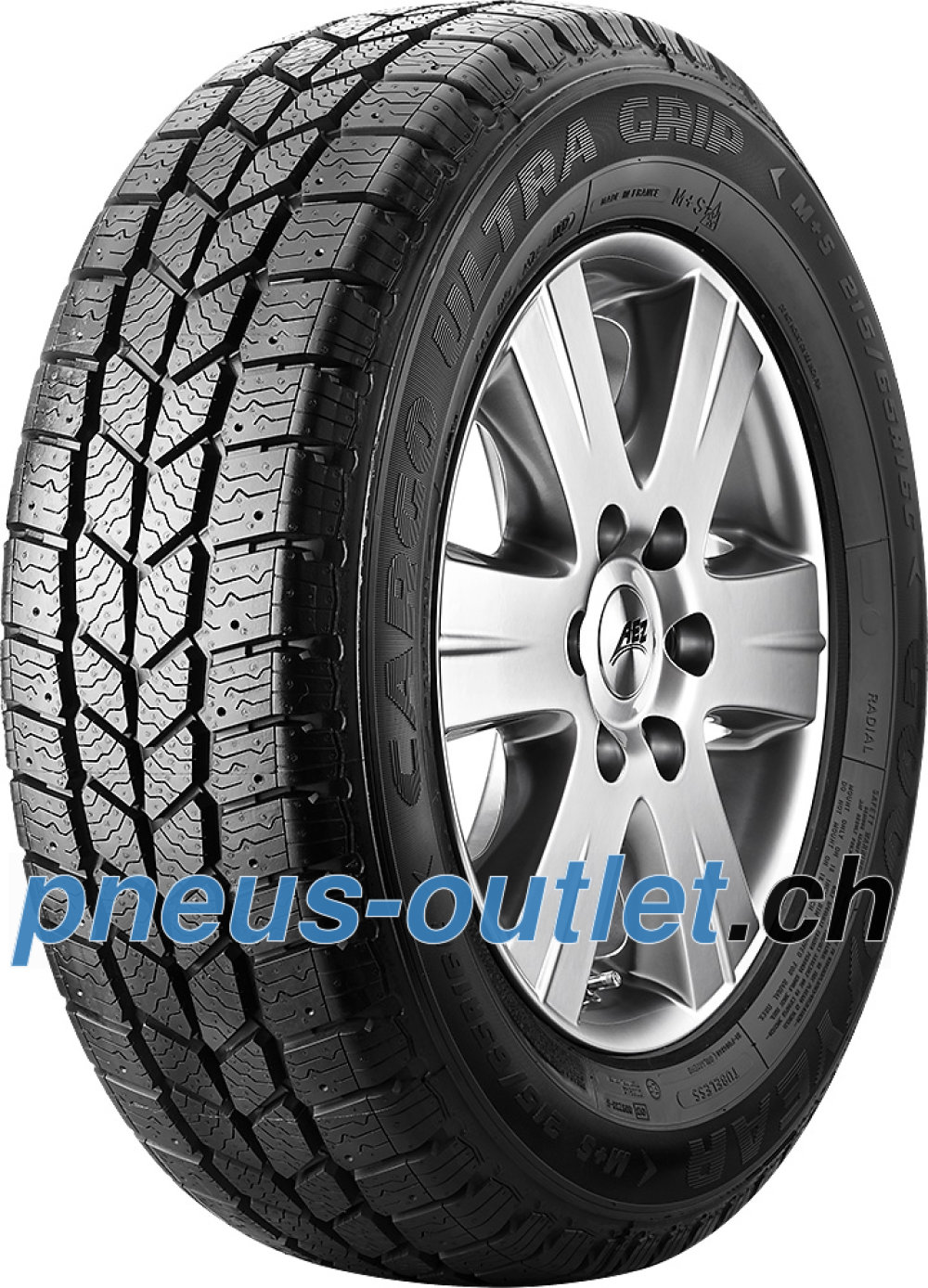 Goodyear Cargo UltraGrip ( 205/65 R15 102/100T 6PR , Clouté ) Goodyear Cargo UltraGrip ( 205/65 R15 102/100T 6PR , Clouté )