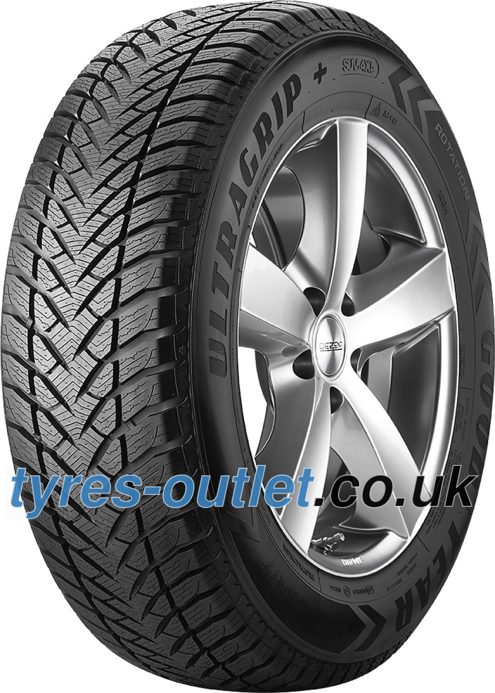 Goodyear UltraGrip + SUV ( 235/60 R18 107H XL SUV, with rim protection (MFS) ) Goodyear UltraGrip + SUV ( 235/60 R18 107H XL SUV, with rim protection (MFS) )