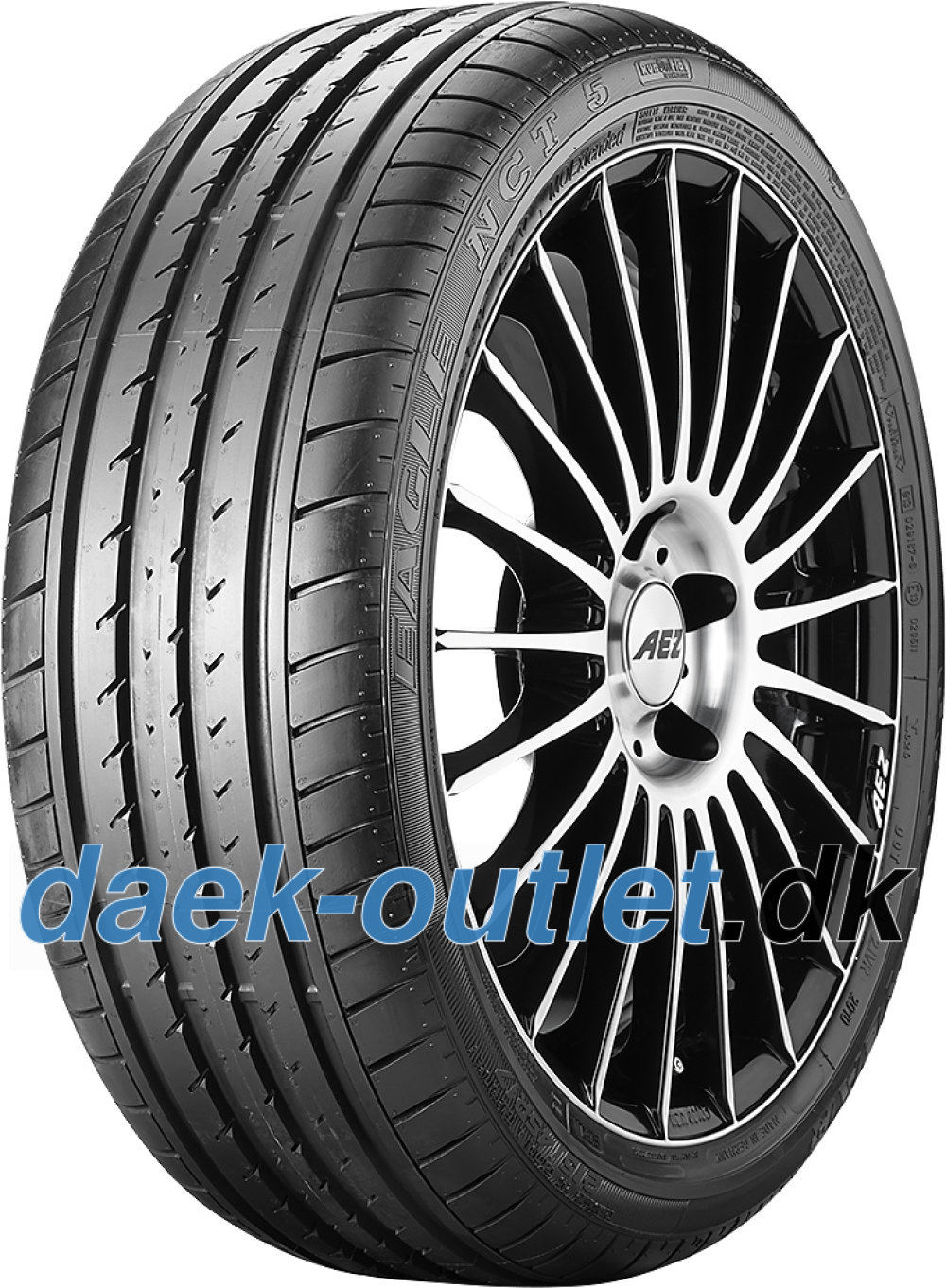 Goodyear Eagle NCT 5 ROF ( 255/50 R21 106W *, med fælgbeskyttelse (MFS), runflat WSW ) Goodyear Eagle NCT 5 ROF ( 255/50 R21 106W *, med fælgbeskyttelse (MFS), runflat WSW )