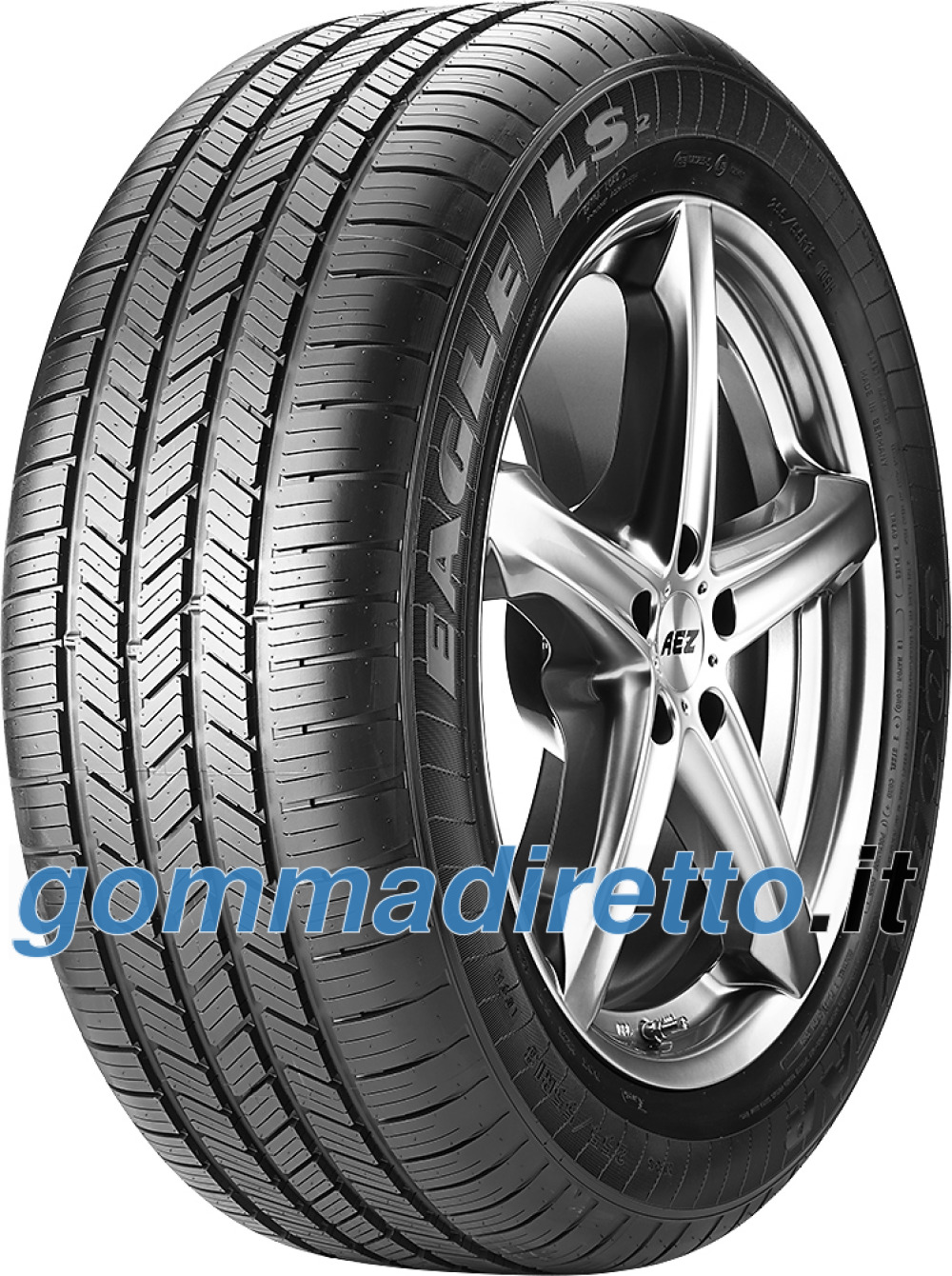Image of Goodyear Eagle LS2 ROF ( 205/50 R17 89H *, runflat )