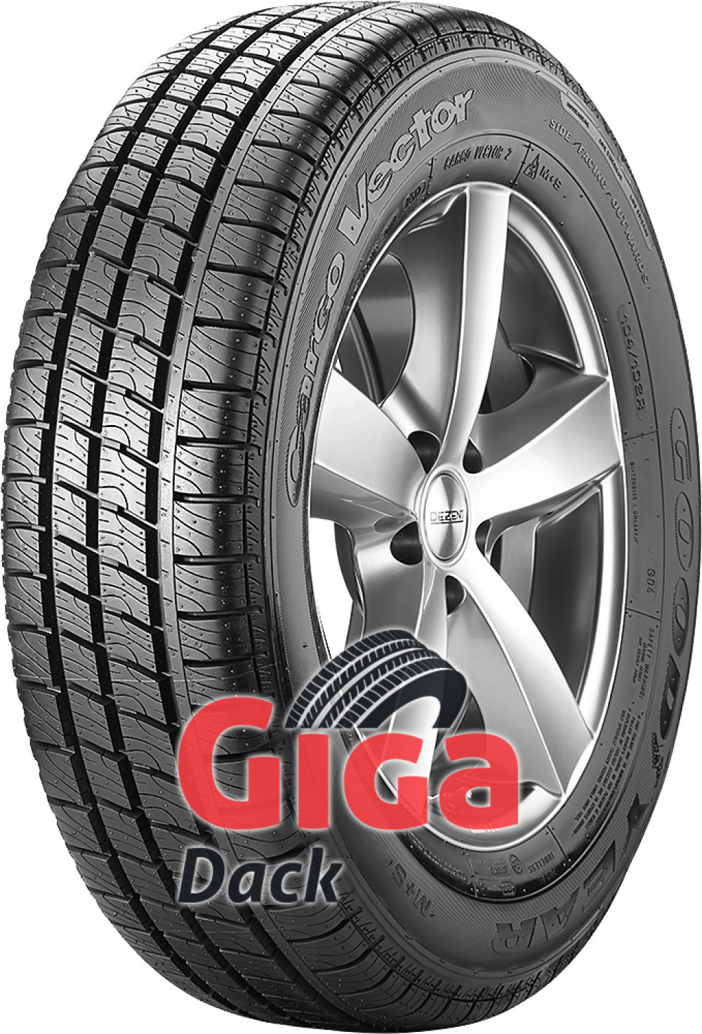 Goodyear Cargo Vector 2 ( 215/60 R17C 109/107T 8PR Dubbel märkning 104H ) Goodyear Cargo Vector 2 ( 215/60 R17C 109/107T 8PR Dubbel märkning 104H )