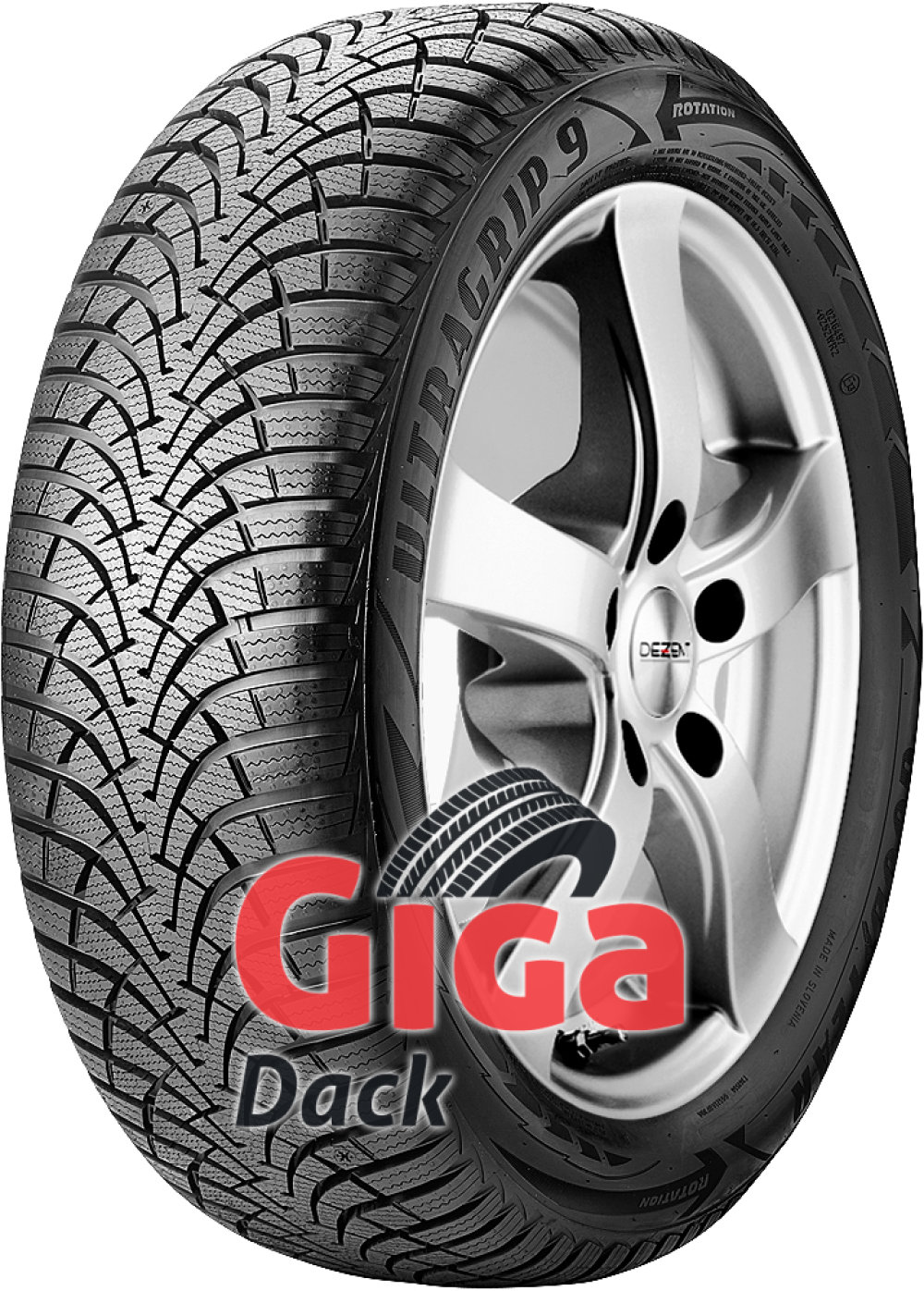 Goodyear UltraGrip 9 ( 205/55 R16 94H XL ) Goodyear UltraGrip 9 ( 205/55 R16 94H XL )
