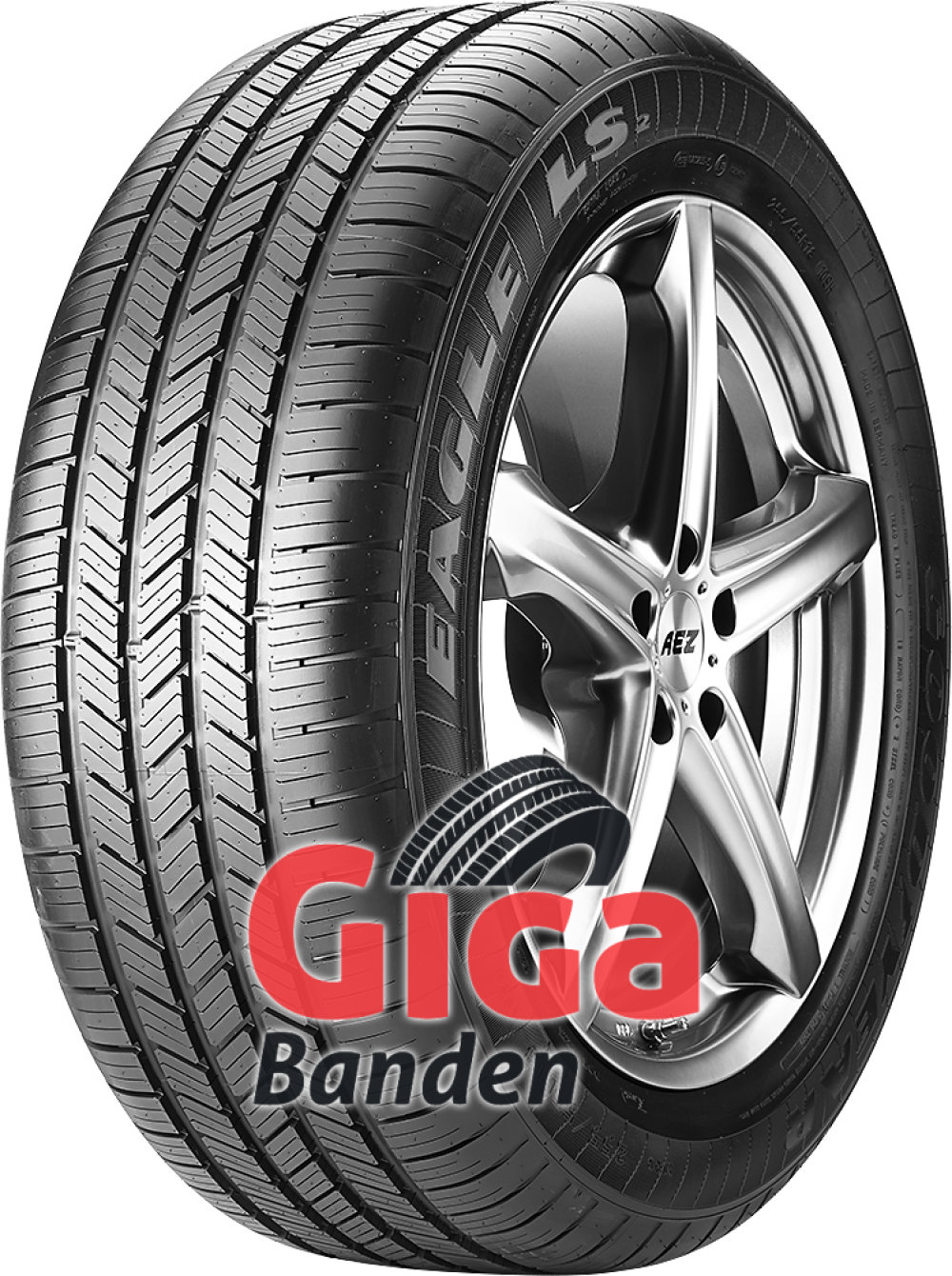 Goodyear Eagle LS2 ( 255/55 R18 109H XL , met velgrandbescherming (MFS) ) Goodyear Eagle LS2 ( 255/55 R18 109H XL , met velgrandbescherming (MFS) )