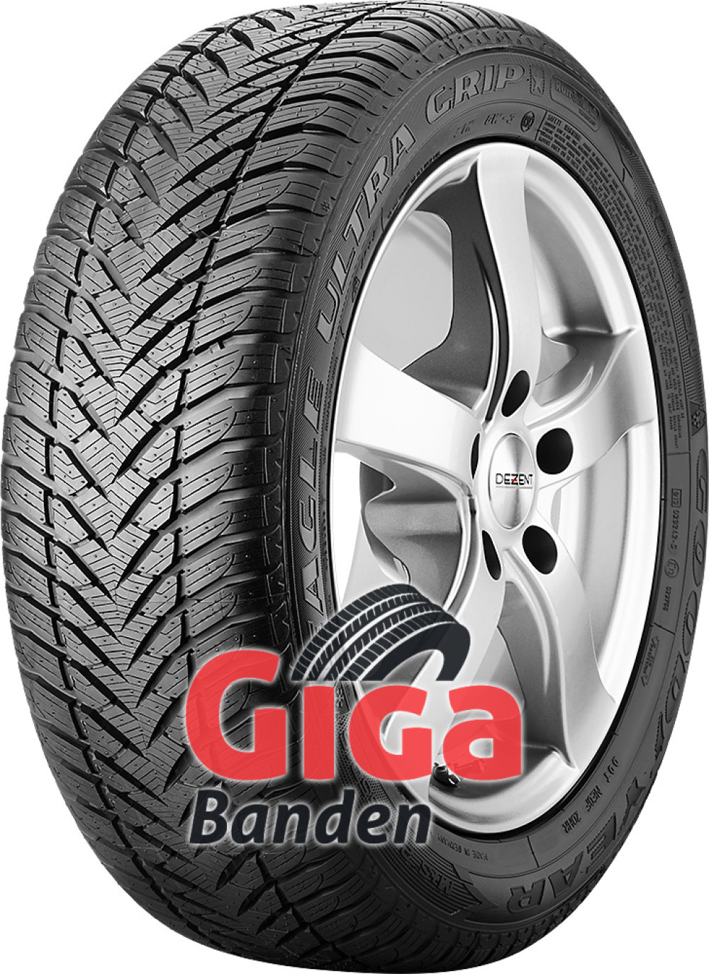Goodyear Eagle UltraGrip GW-3 ROF ( 225/50 R17 94H *, met velgrandbescherming (MFS), runflat ) Goodyear Eagle UltraGrip GW-3 ROF ( 225/50 R17 94H *, met velgrandbescherming (MFS), runflat )