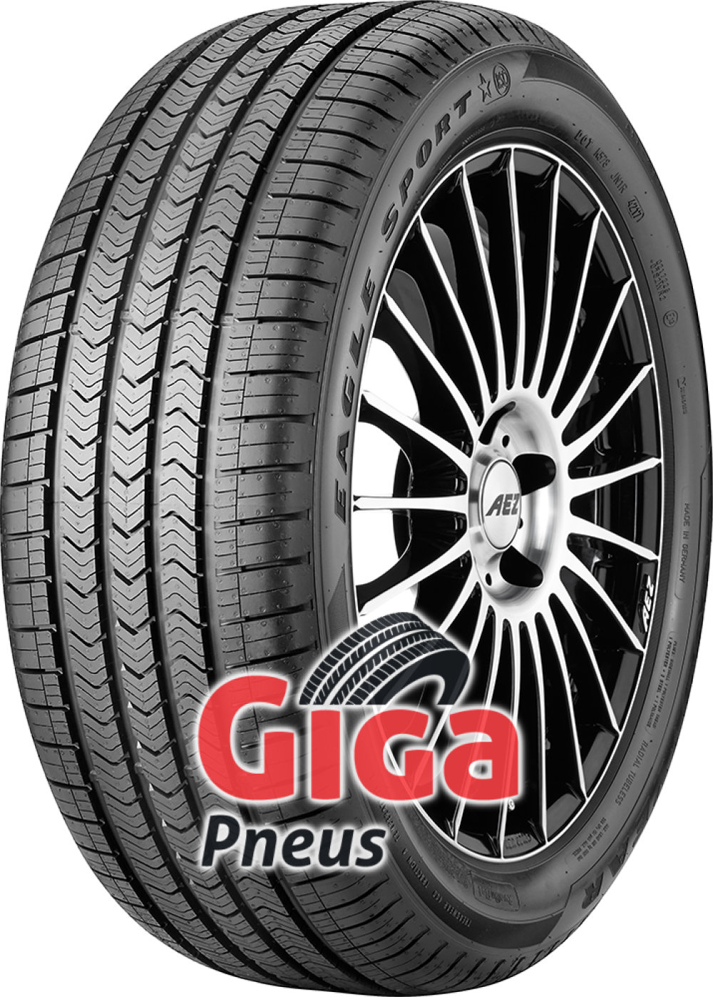 Goodyear Eagle Sport All-Season ROF ( 285/45 R20 112H XL AOE, avec protège-jante (MFS), runflat ) Goodyear Eagle Sport All-Season ROF ( 285/45 R20 112H XL AOE, avec protège-jante (MFS), runflat )