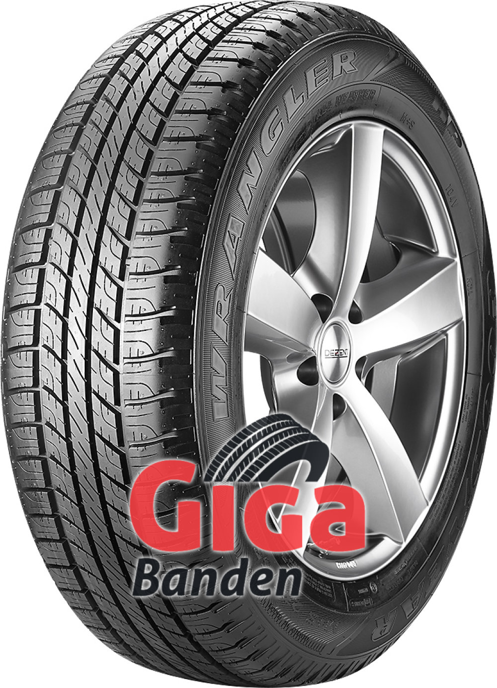 Goodyear Wrangler HP All Weather ( 255/65 R16 109H , met velgrandbescherming (MFS) ) Goodyear Wrangler HP All Weather ( 255/65 R16 109H , met velgrandbescherming (MFS) )