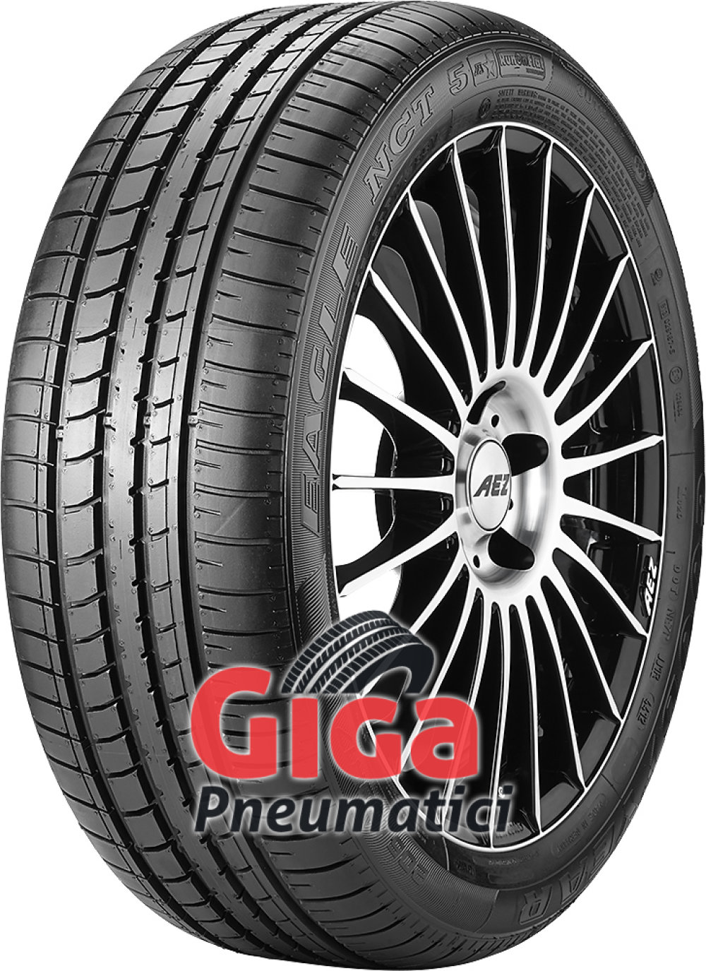 Goodyear Eagle NCT 5 Asymmetric ROF ( 225/45 R17 91W *, con protezione del cerchio (MFS), runflat ) Goodyear Eagle NCT 5 Asymmetric ROF ( 225/45 R17 91W *, con protezione del cerchio (MFS), runflat )