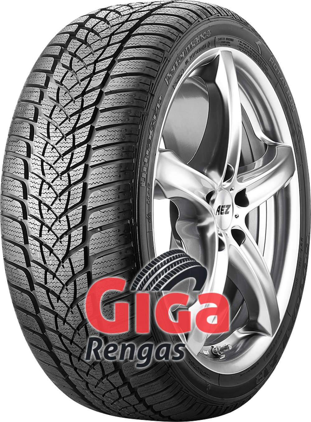 Goodyear UltraGrip Performance 2 ( 205/60 R16 92H *, vannesuojalla (MFS) ) Goodyear UltraGrip Performance 2 ( 205/60 R16 92H *, vannesuojalla (MFS) )