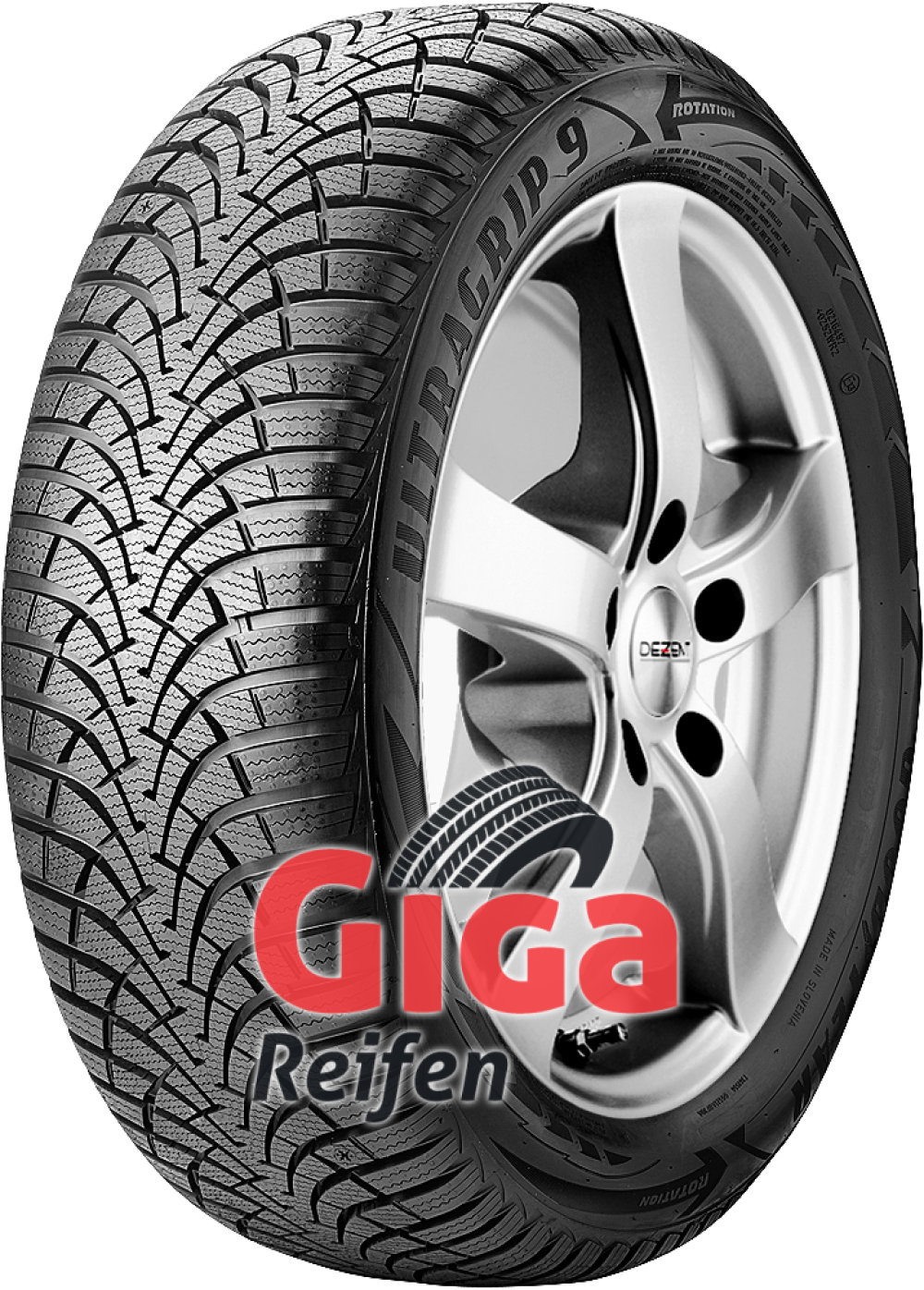 Goodyear UltraGrip 9 ( 195/60 R16 93H XL ) Goodyear UltraGrip 9 ( 195/60 R16 93H XL )
